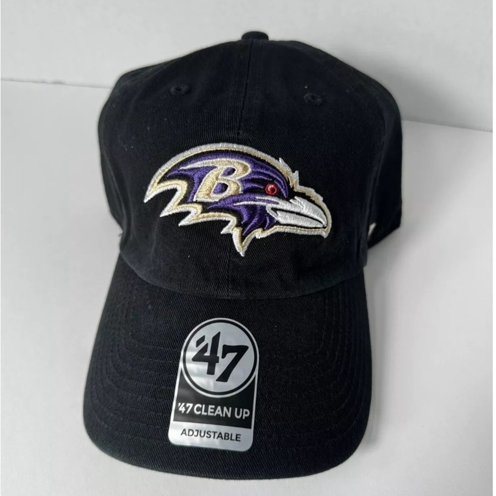 Baltimore Ravens 47’ Brand Clean Up Adjustable Hat
